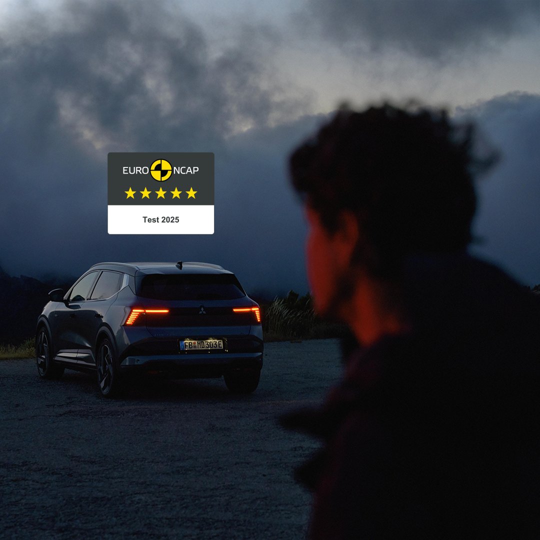 Nové Mitsubishi Eclipse Cross BEV - 5 hvězd Euro NCAP