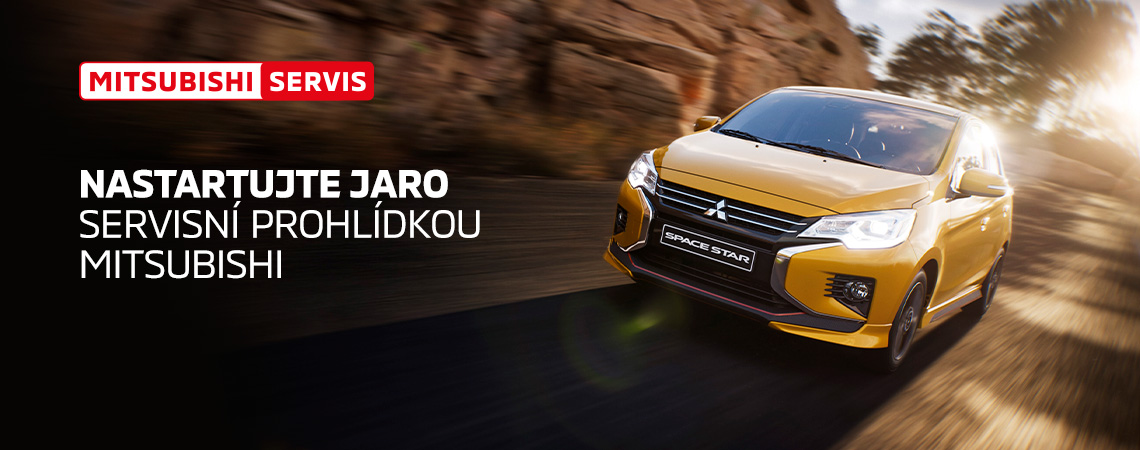 Stavte se na jarní servisní prohlídku Mitsubishi